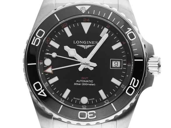  Longines HydroConquest GMT Ref.L3.790.4.56.6 2025 Full Set Ungetragen Hydroconquest GMT 