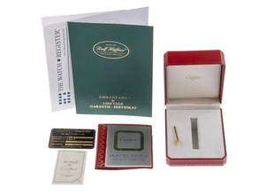 Thumbnail von Cartier Santos Galbée PM Mondphase Ref.119902 1990 Full Set sehr gut Vintage Santos PM kleines Modell Mondphase