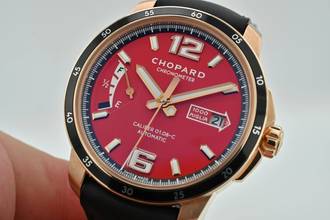 Thumbnail von Chopard Mille Miglia GTS Power Reserve 18k Rose Gold Limited Edition Red Dial 161296-5002