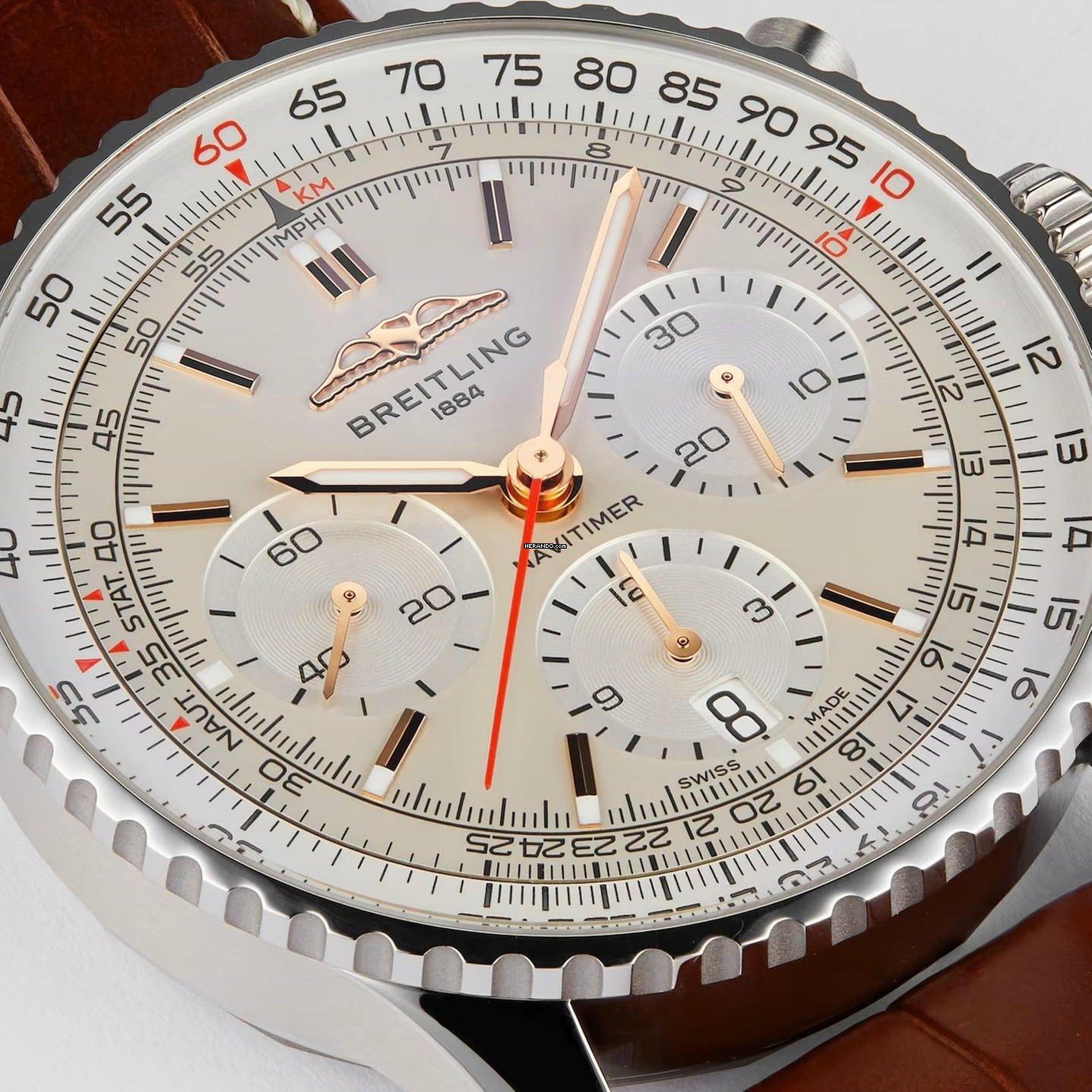 Breitling Navitimer 1 B01 Chronograph 41 NEW FULL SET