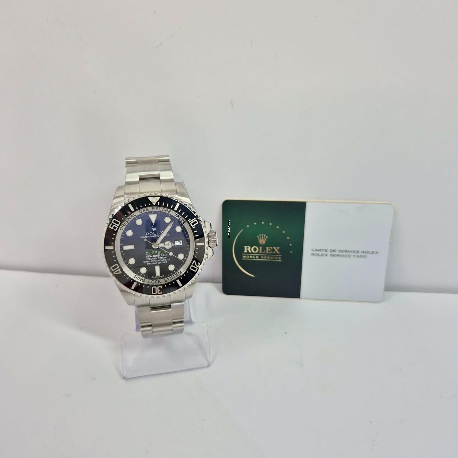 Rolex Sea-Dweller Deepsea James Cameron DeepBlue 44mm Fully Serviced Completo
