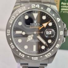 Thumbnail von Rolex Explorer II DLC Black Coating 42mm Automático Completo