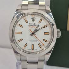 Thumbnail von Rolex Milgauss White Dial 40mm Automático Completo