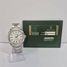 Thumbnail von Rolex Milgauss White Dial 40mm Automático Completo