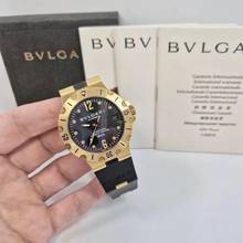 Thumbnail von Bulgari Diagono Scuba Diver Ouro 38mm Automático Completo