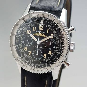  Breitling Navitimer 806 1959 Re Edition AB0910 Stahl/Leder Box 
