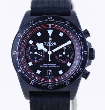  Tudor Pelagos FXD II Chrono Carbon Cycling Edition B+P Sportler Textilband 