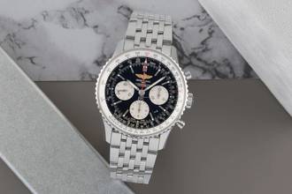 Thumbnail von Breitling Navitimer 01 Automatik Edelstahl Ref. AB012012/BB01 B&P