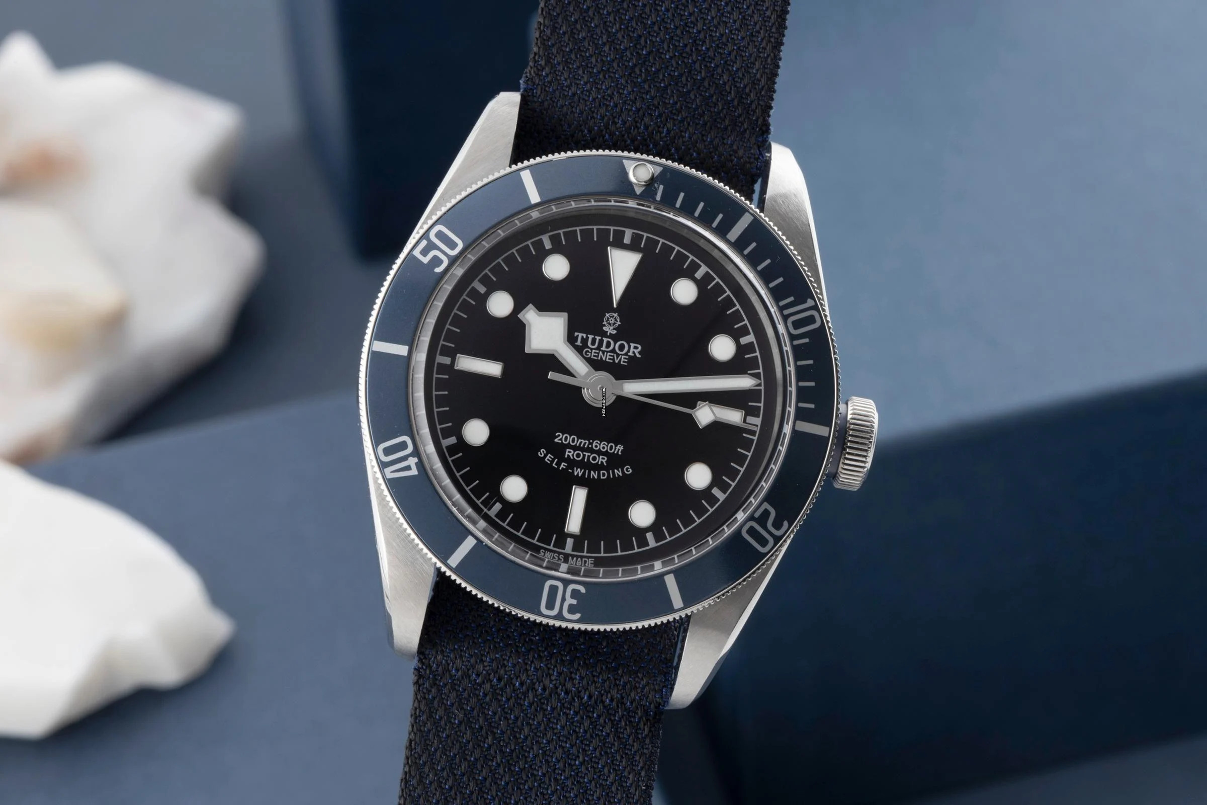 Tudor Black Bay Heritage Black Bay Blue Edelstahl Automatik 79220B Box & Papiere 2016