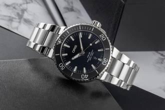 Thumbnail von Oris Aquis Date Stahl Automatik Herrenuhr Ref 01 733 7730 4154-07 8 24 05PEB B&P