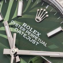 Thumbnail von Rolex Datejust 36 Green Palm Jubilee – 126234 –NEW & Unworn – 02/2023 Full Set
