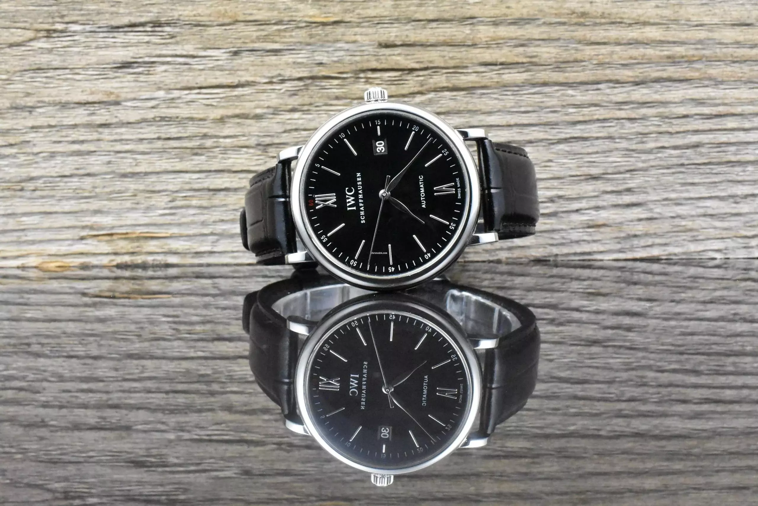 IWC Portofino Automatic 40MM Black Dial tip top B&P 2018