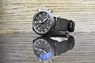 Thumbnail von IWC Fliegeruhr Chronograph Pilot Chronograph Black Ceramic IW389101 Automatic - 2022 Full Set