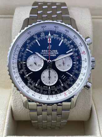  Breitling Navitimer 1 B01 Chronograph 46 FULL SET WITH BOX AND PAPERS LIKE NEW year:2020 