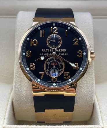  Ulysse Nardin Marine Chronometer 41mm Maxi Marine Chronometer 41mm Rosegold in very nice Condition 