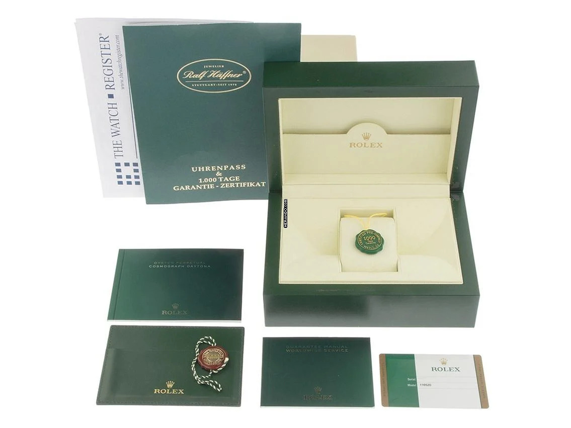 Rolex Daytona APH Dial Ref.116520 2015 Full Set wie Neu Vintage Daytona APH Dial