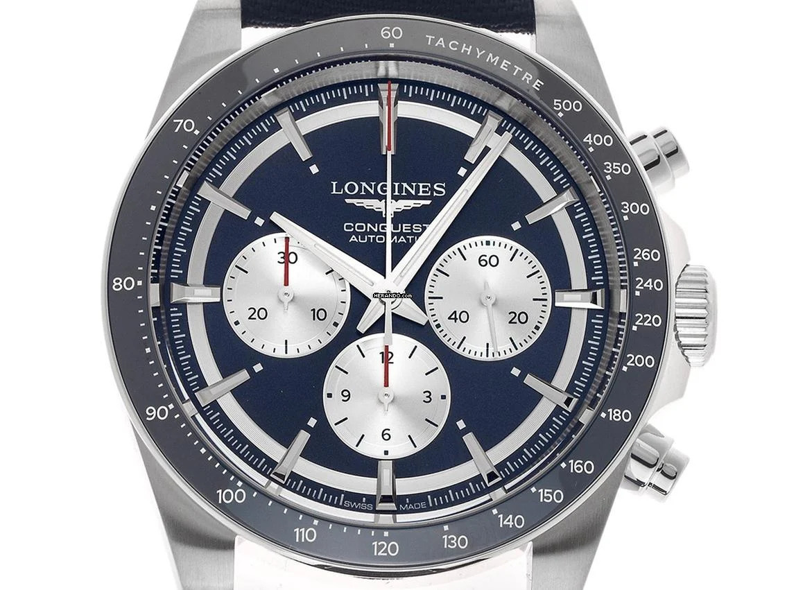 Longines Conquest Marco Ordermatt Ref.L3.835.4.91.2 2024 Full Set Ungetragen Conquest Chronograph Marco Ordermatt Limited Edition