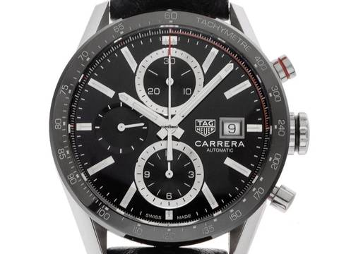  TAG Heuer Carrera Ref.CBM2110.FC6454 2024 Full Set wie Neu Carrera Leder Faltschließe 