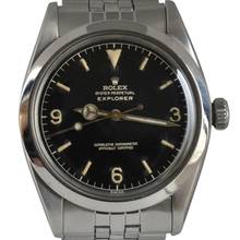 Thumbnail von Rolex Explorer 1016 glossy brown gilt galvanic dial 1960