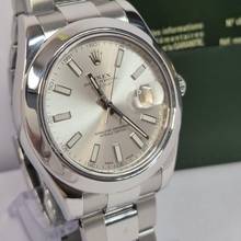 Thumbnail von Rolex Datejust II 41mm Silver Dial Full Steel Automático Completo
