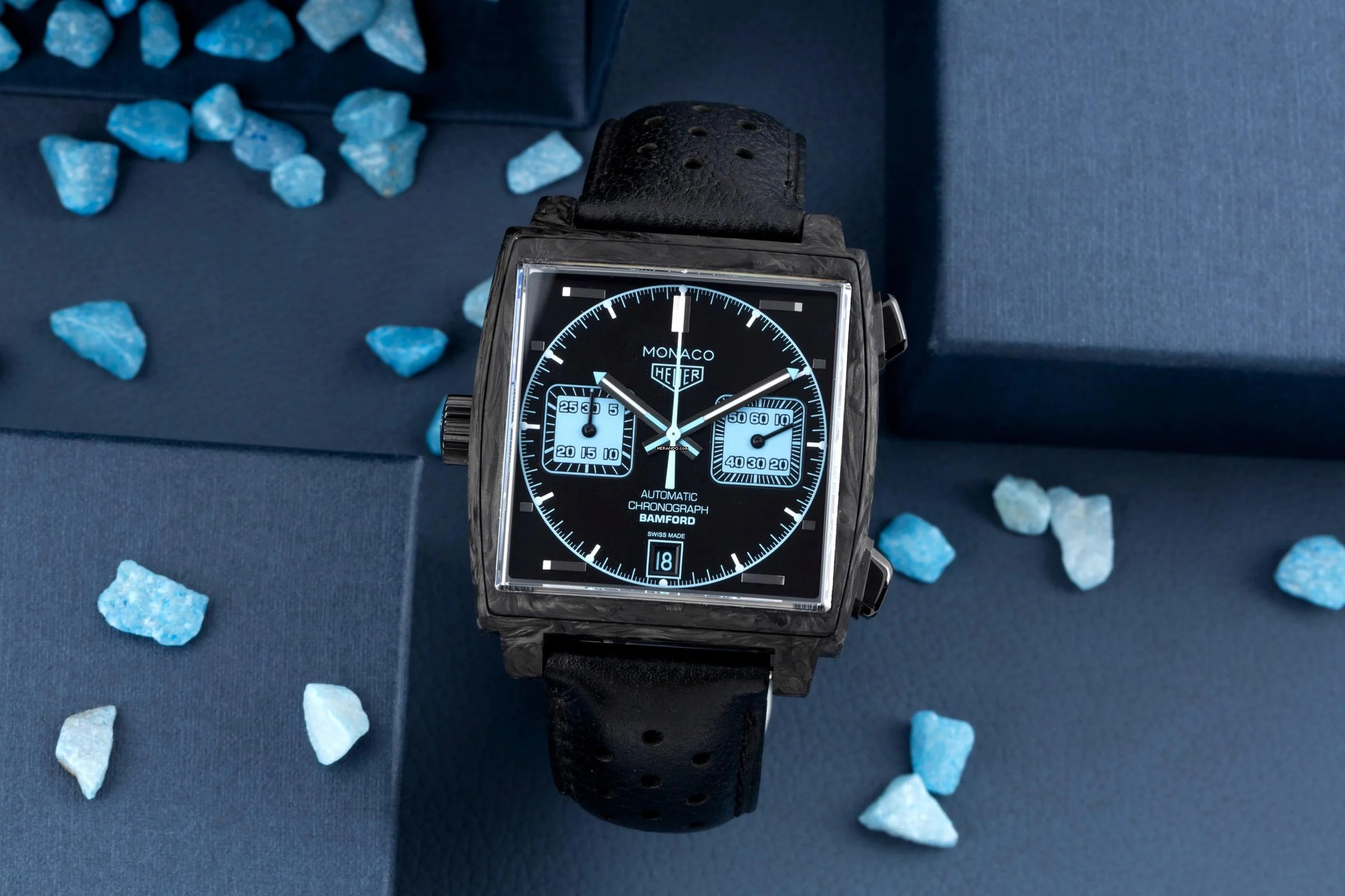 TAG Heuer Monaco Chronograph Carbon Automatik Ref. CAW2190.FC6437 Limited