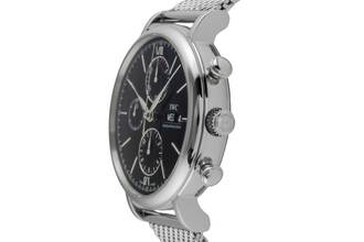 Thumbnail von IWC Portofino Chronograph Stahl Automatik Herrenuhr Ref. IW391006 Papiere 2016