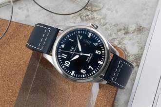 Thumbnail von IWC Fliegeruhr Mark Schaffhausen Mark XVII Fliegeruhr Automatik Edelstahl Ref. IW326501 Papiere