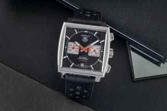 Thumbnail von TAG Heuer Monaco Calibre 12 Chronograph Automatik Stahl Herren Ref. CAW2114 B&P 2010