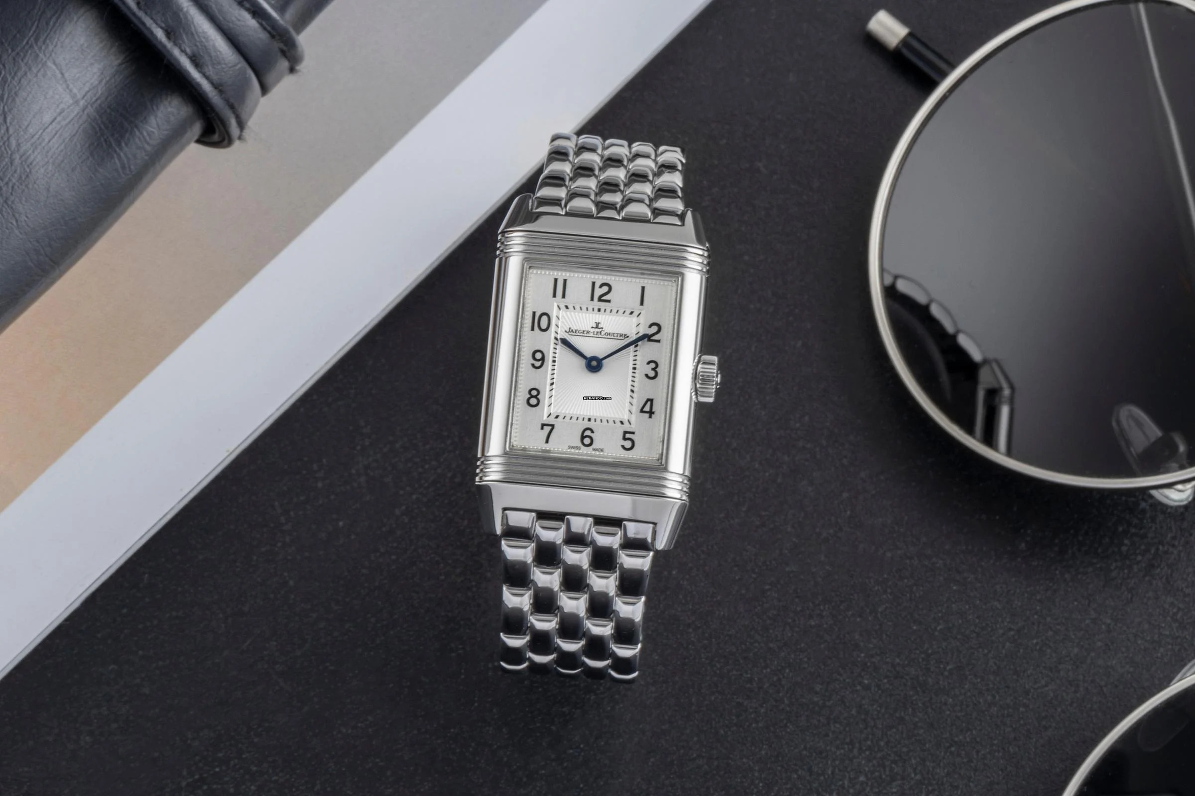 Jaeger-LeCoultre Reverso Classic Small Handaufzug Ref. Q2668130 B&P 2017