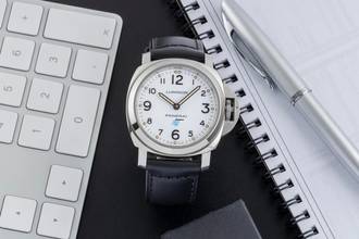 Thumbnail von Panerai Luminor 1950 3 Days Stahl Handaufzug Herrenuhr Ref. PAM00663 Box