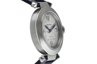 Thumbnail von Cartier Pasha de Cartier Automatik Edelstahl Damenuhr Ref. WSPA0012 4327 Papiere