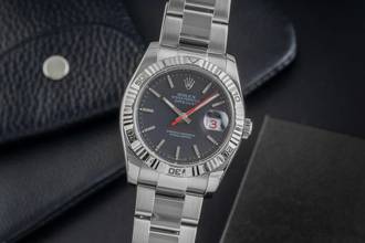 Thumbnail von Rolex Datejust Turn-O-Graph Turn-O-Graph Stahl / Weissgold Automatik Herrenuhr Ref. 116264