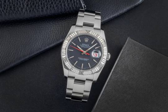  Rolex Datejust Turn-O-Graph Turn-O-Graph Stahl / Weissgold Automatik Herrenuhr Ref. 116264 