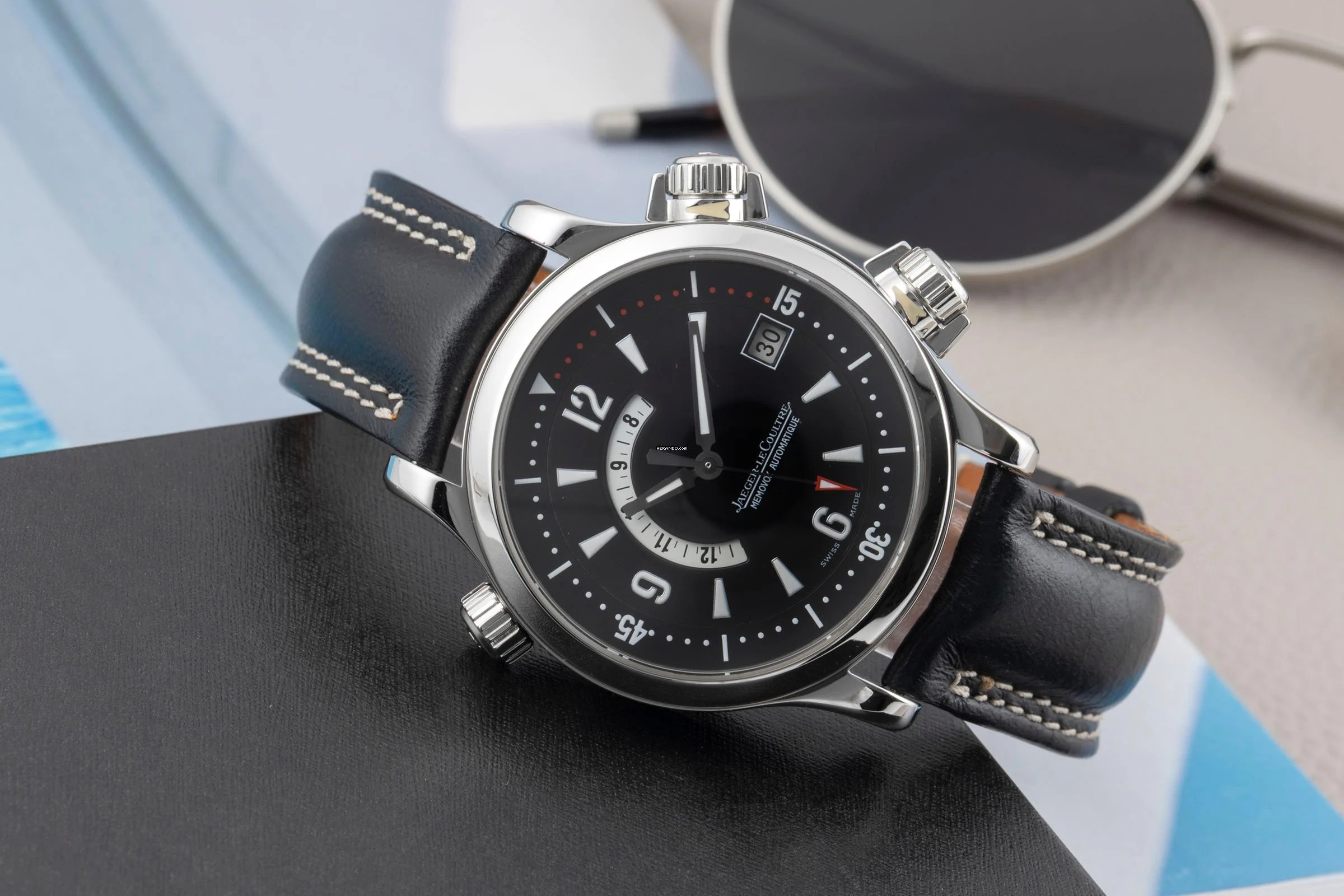 Jaeger-LeCoultre Master Compressor Memovox Edelstahl Automatik Ref. 146.8.97