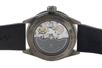 Thumbnail von Blancpain Fifty Fathoms Bathyscaphe Blue Keramik 5000-0240-NAOA B&P NP 14700 