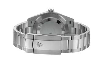 Thumbnail von Rolex Datejust 41 Blue Azzuro Roman Dial Stahl Automatik Ref. 126300 B&P 2022