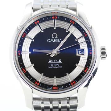  Omega De Ville Hour Vision Ref.43130412101001//with Papers//2008//Steel//#KS 