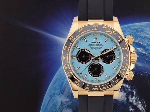  Rolex Daytona Cosmograph Daytona 126518ln tiffany - Yellow Gold Oysterflex New 2025 