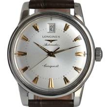 Thumbnail von Longines Conquest Heritage L1.611.4.75.4 automatic silver dial