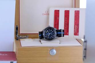 Thumbnail von Omega Seamaster Ultra Deep Titan grey Dial Co-Axial 45,5mm 6000 Meter Diver B+P