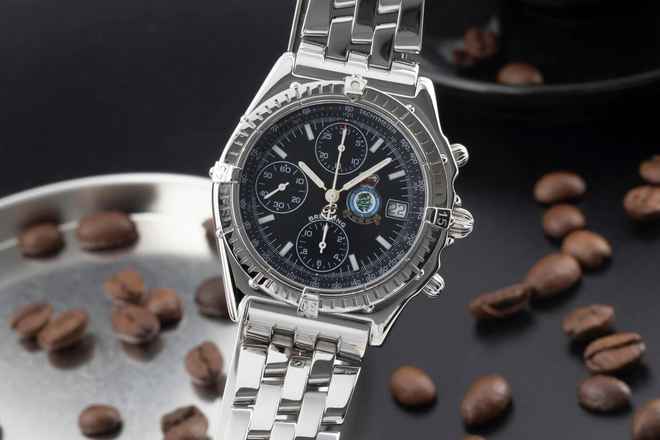  Breitling Blackbird Chronomat Blackbird Stahl Automatik Herrenuhr Ref. A13050.1 