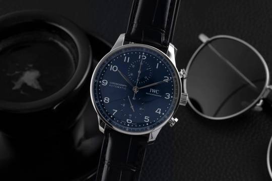  IWC Portugieser Chronograph Limited Edition 150 Years Automatik Ref IW371601 B&P 