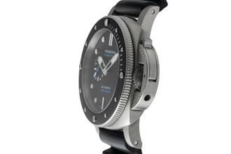 Thumbnail von Panerai Luminor Submersible Stahl Automatik Herrenuhr PAM00683 B&P