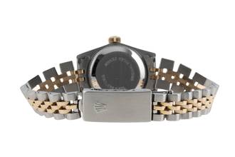 Thumbnail von Rolex Lady-Datejust Stahl / Gold Automatik Damenuhr Ref 69173 Vintage Klassiker