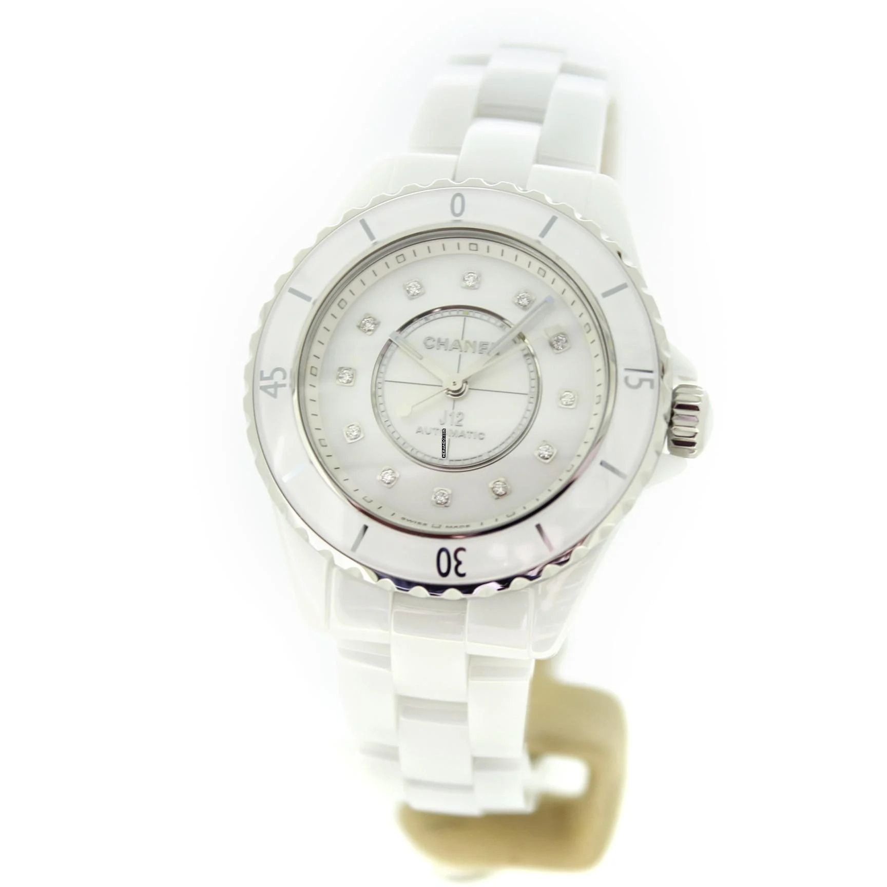 Chanel J12 H9741 - 12.2 Caliber - Diamonds Automatic - 33mm Full Set