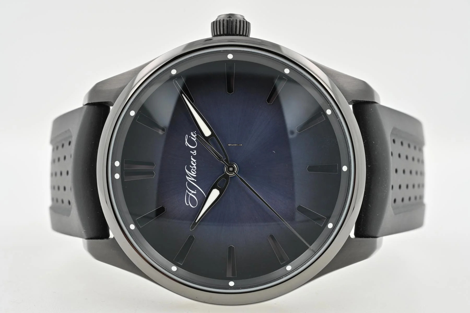 H.Moser & Cie. Pioneer Centre Seconds DLC Funky Blue 3200-1205