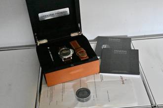 Thumbnail von Panerai Luminor Marina 1950 3 Days PAM 372 PAM00372 Full Set Service 2023