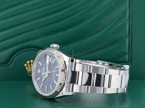 Thumbnail von Rolex Datejust 36 126234 Blue Motif New Stickers