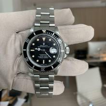 Thumbnail von Rolex Submariner Date 168000 Triple Zero of transition 1987 Full Set