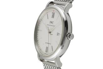 Thumbnail von IWC Portofino Automatic 40 Edelstahl Automatik Herrenuhr Ref. IW356505 Papiere 2016